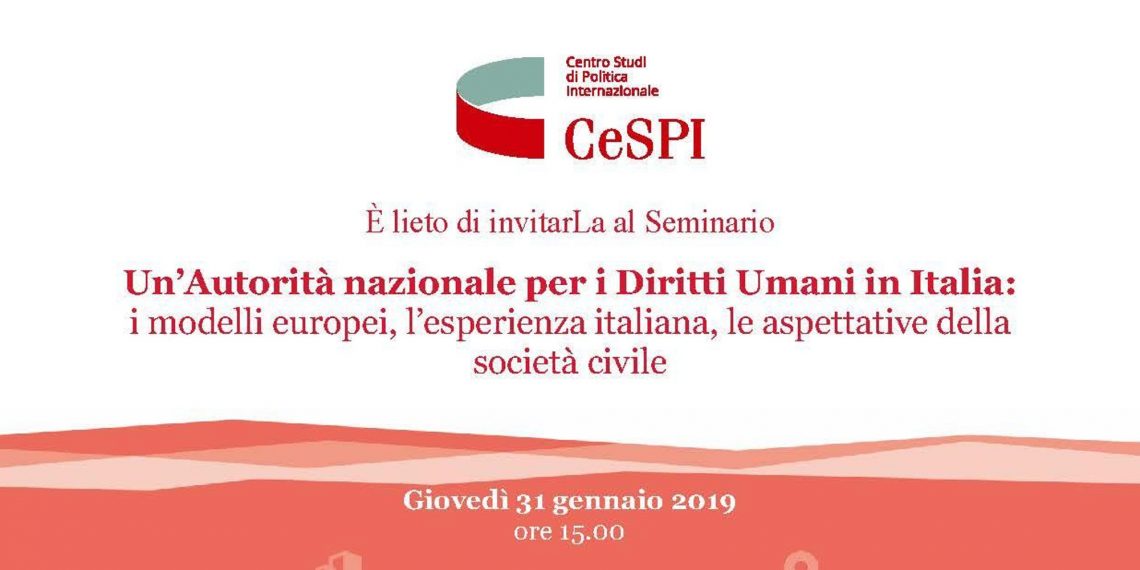 Un'Autorità nazionale per i Diritti Umani in Italia Un'Autorità nazionale per i Diritti Umani in Italia